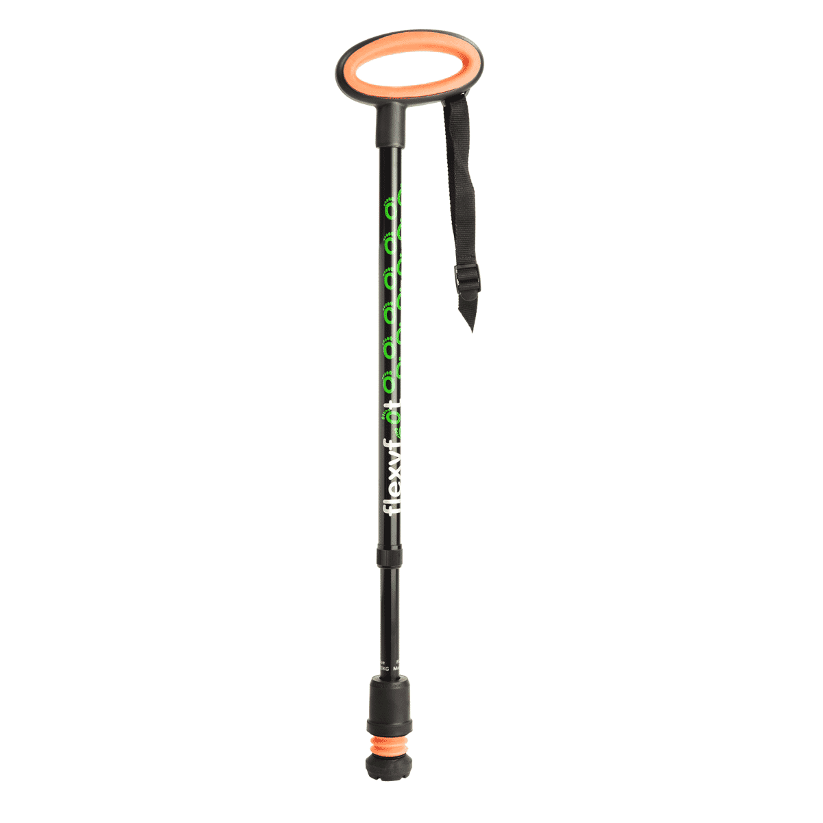 View Flexyfoot Oval Handle Walking Stick Black information