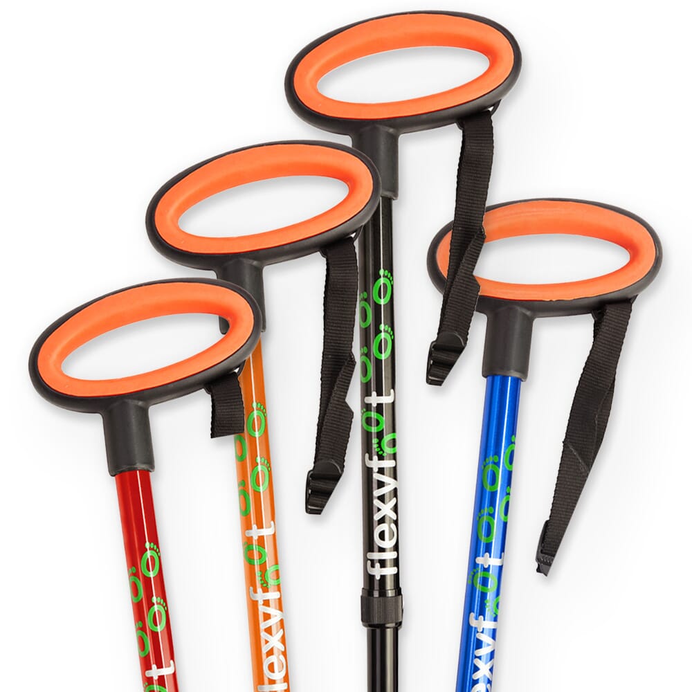 Flexyfoot Oval Handle Walking Stick