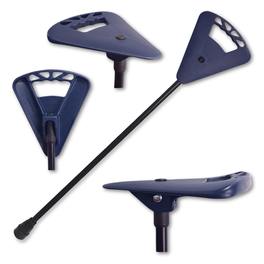 flipstick walking stick standard navy blue