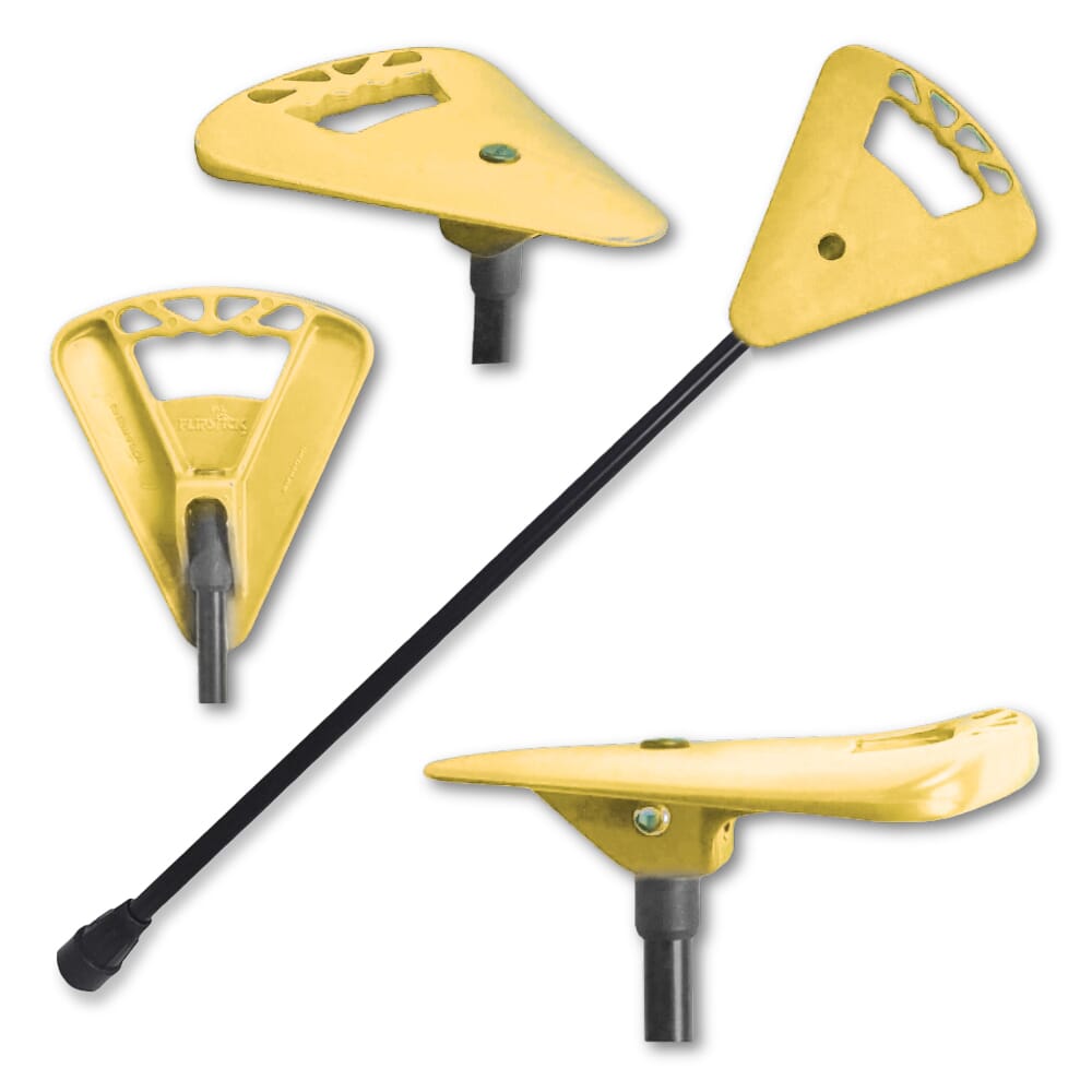 flipstick walking stick standard yellow