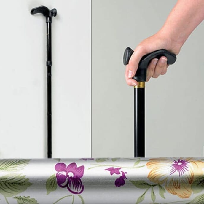 floral ergo adjust walking stick left