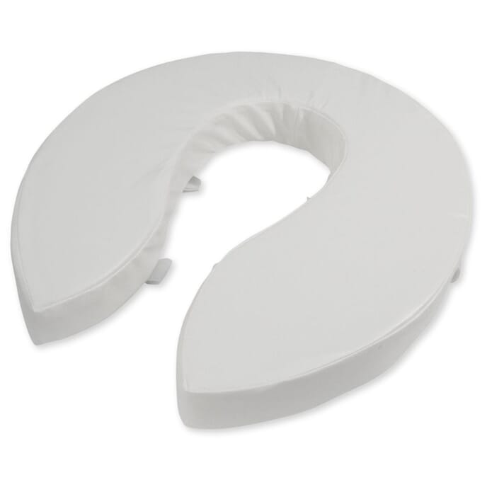 foam padded raised toilet seat 2inch