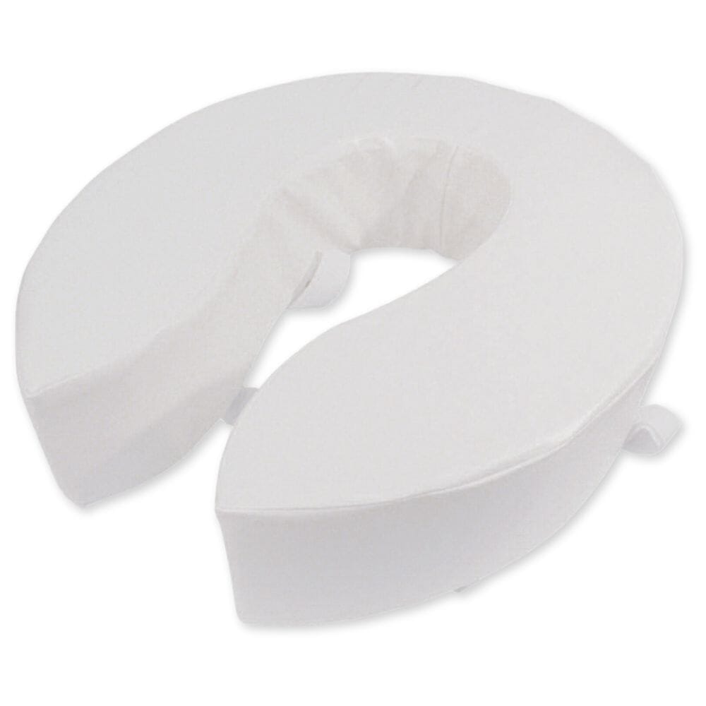 foam padded raised toilet seat 4inch