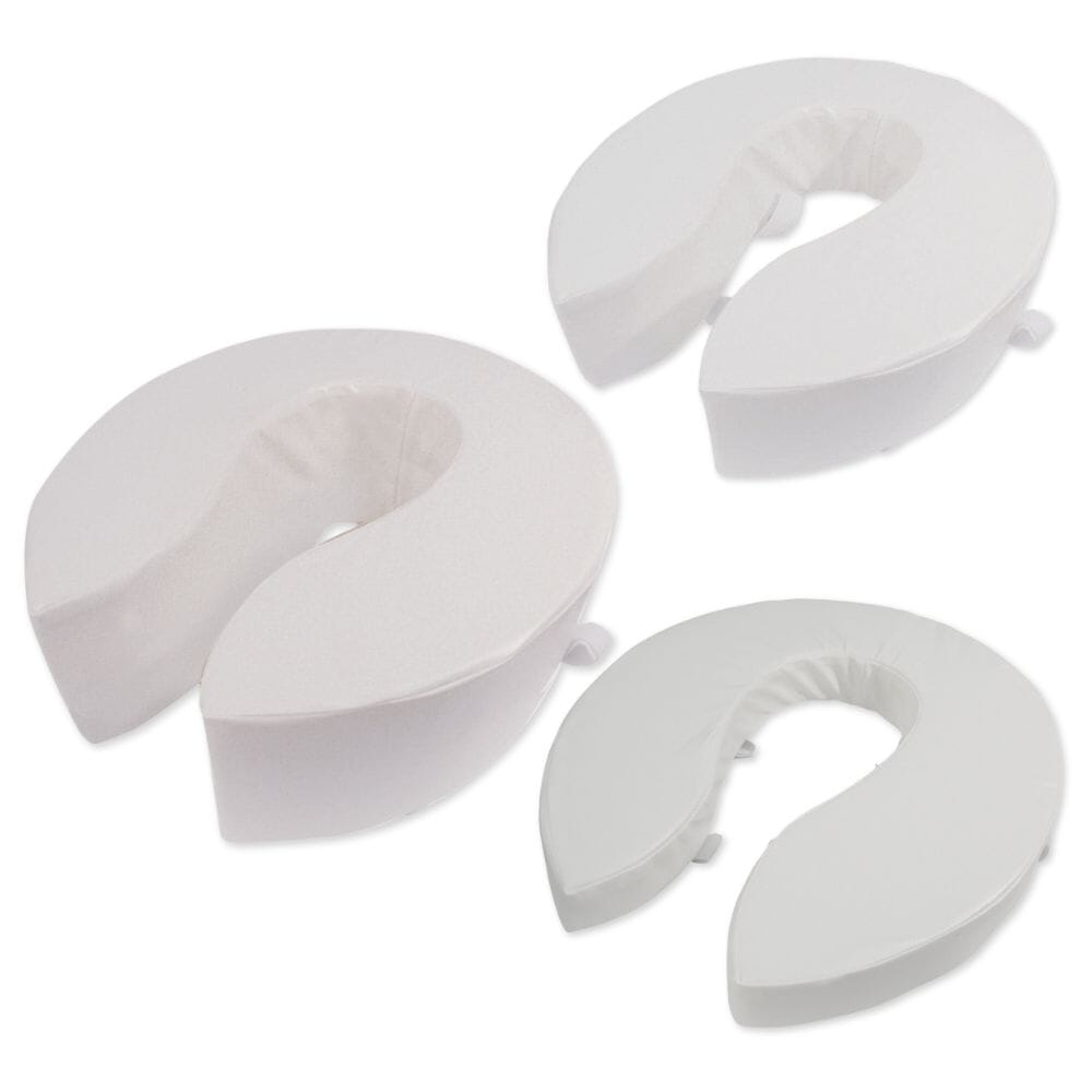 Foam Padded Raised Toilet Seat
