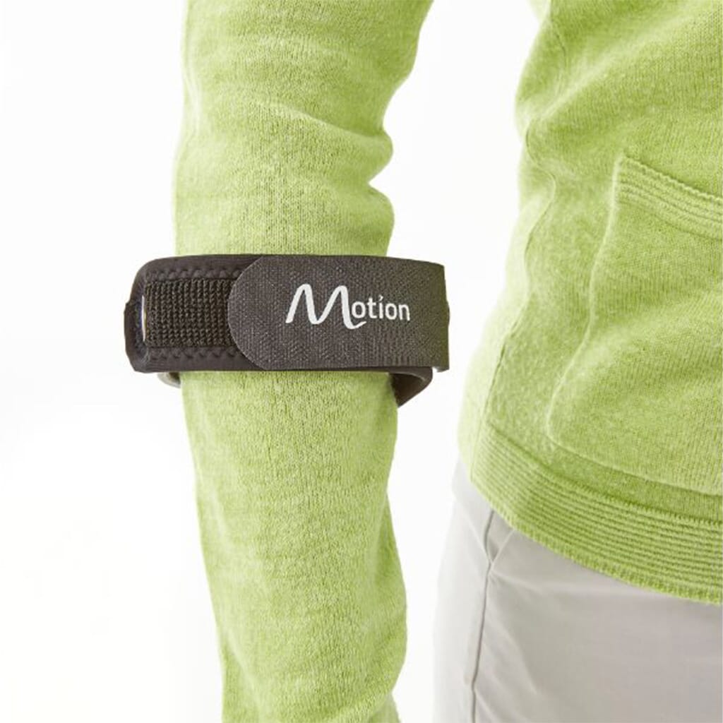 foldacrutch black pair cuff around arm