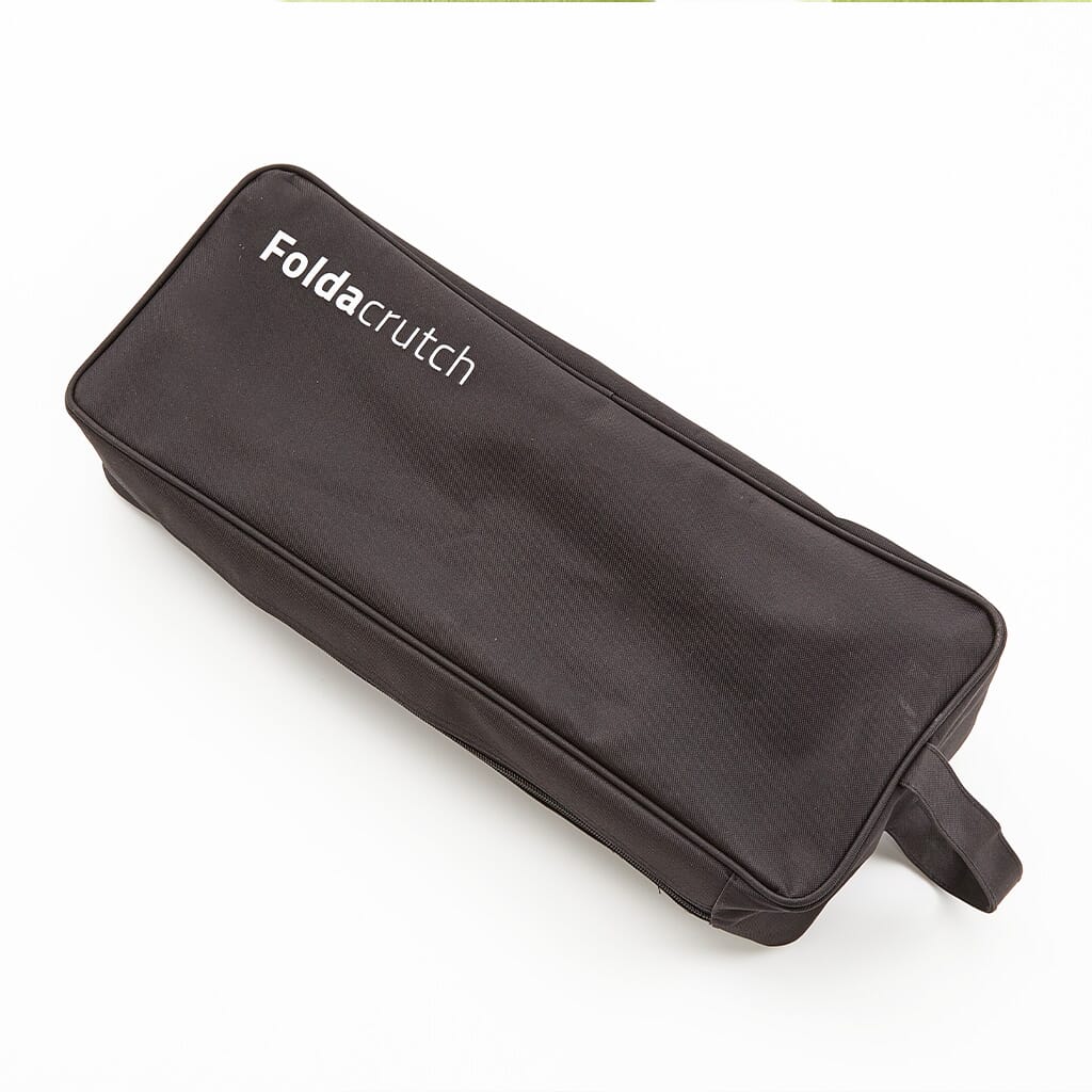 foldacrutch black pair travel bag