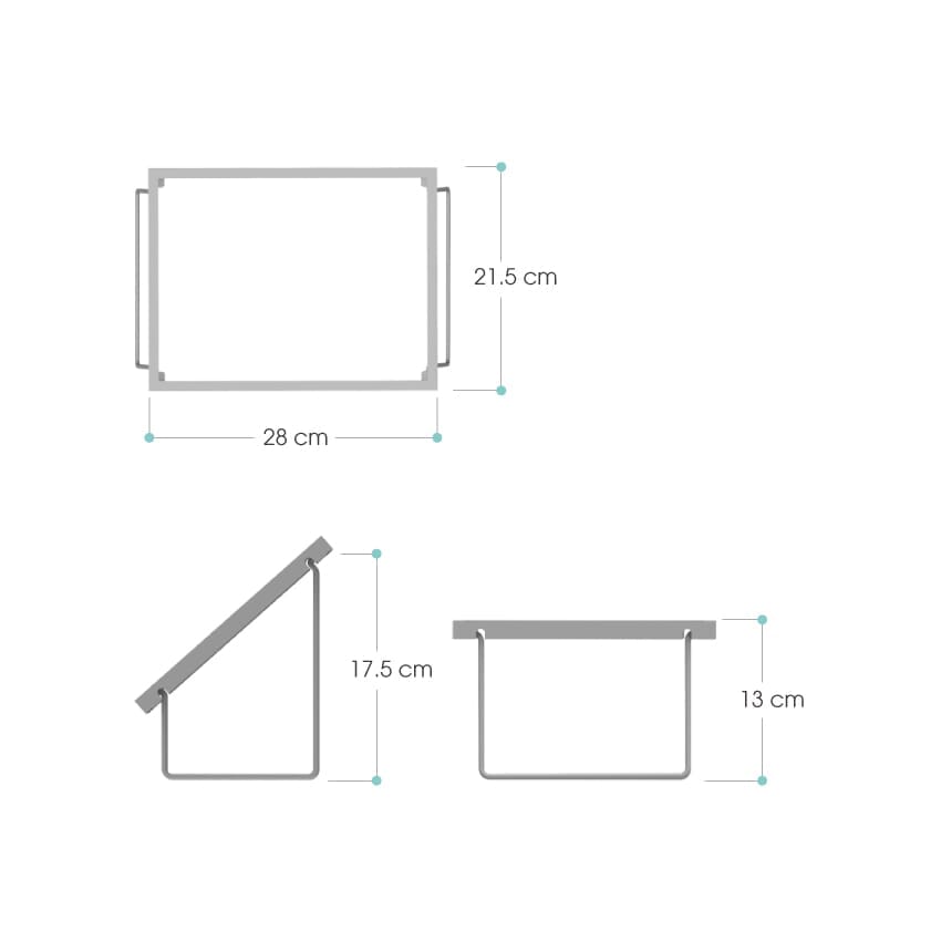 folding a4 magnifier and stand dimensions