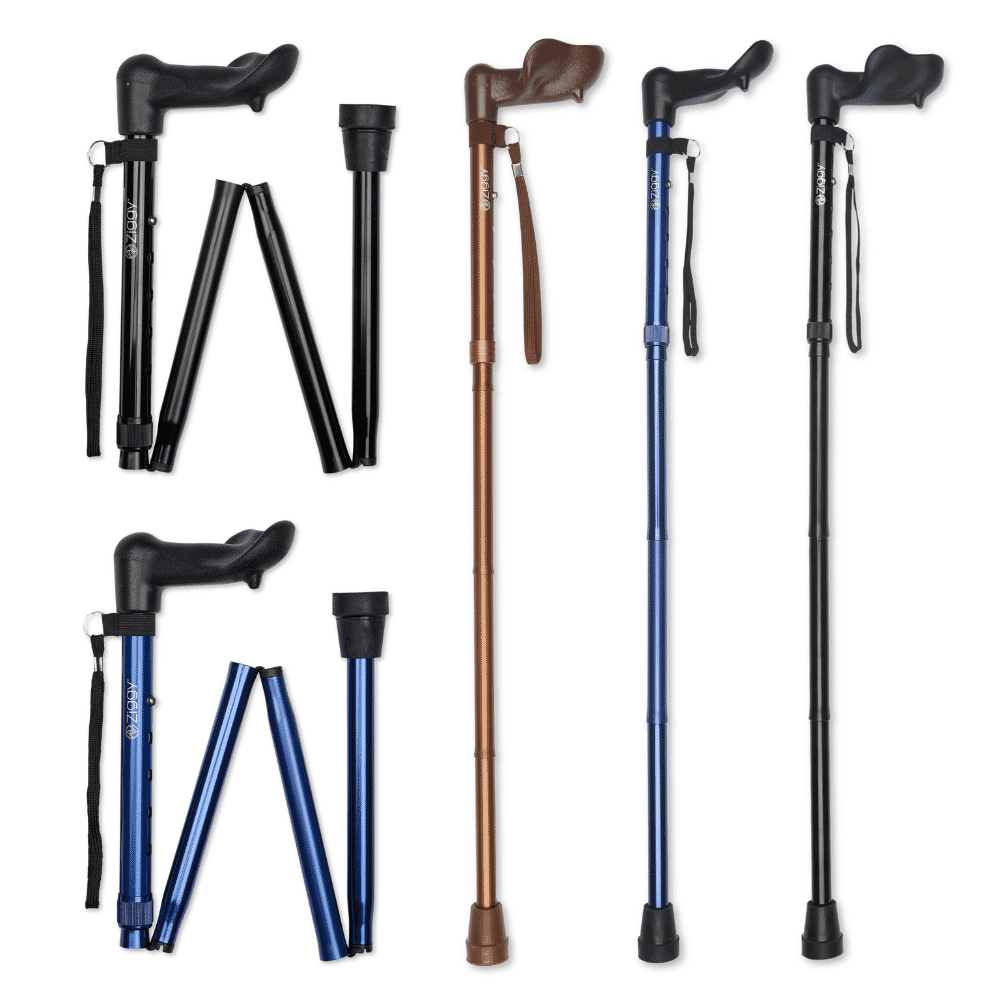 Folding Anatomical Walking Stick