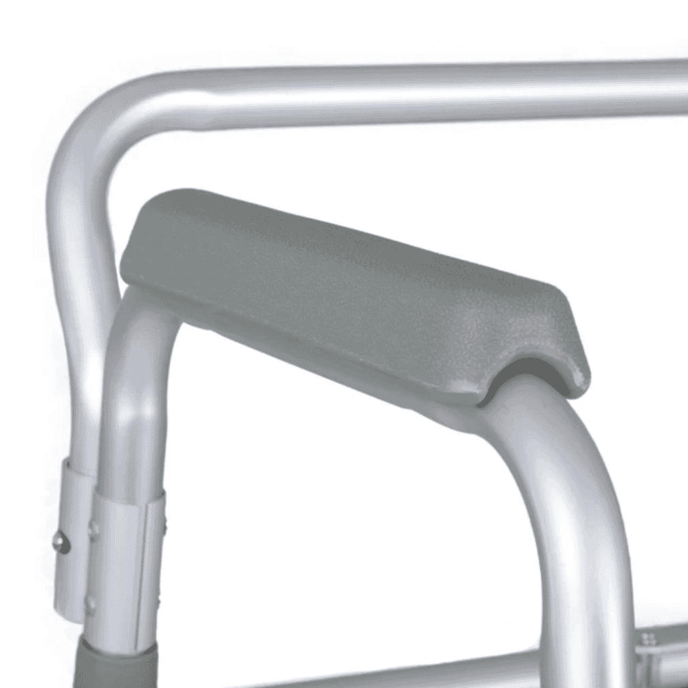 folding commode and toilet surround armrest