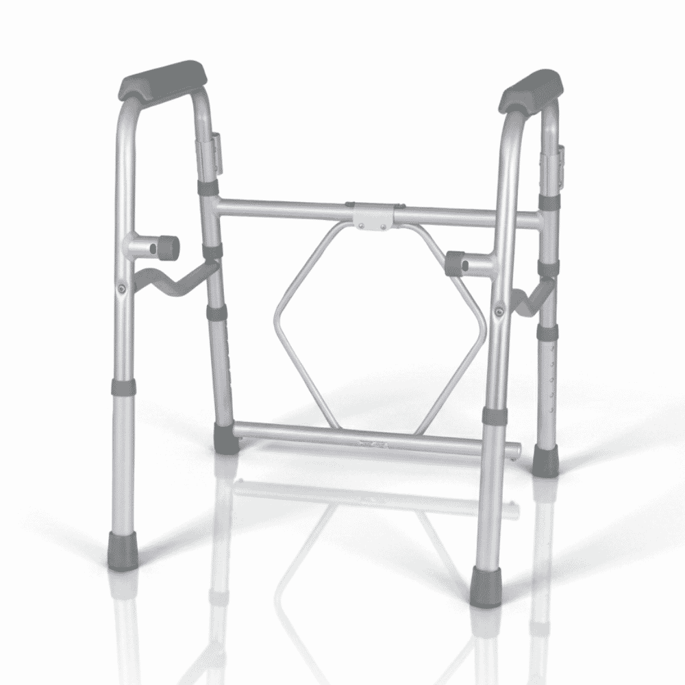 folding commode and toilet surround no seat