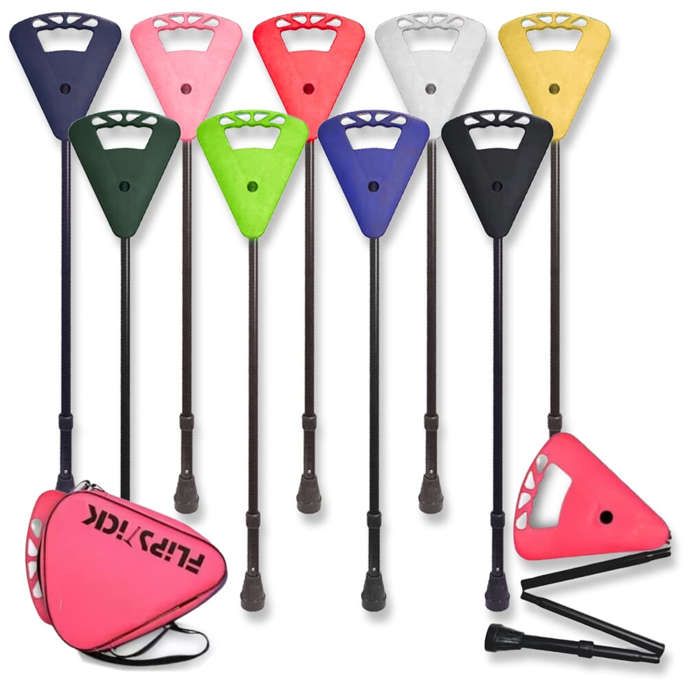 Folding Flipstick Walking Stick