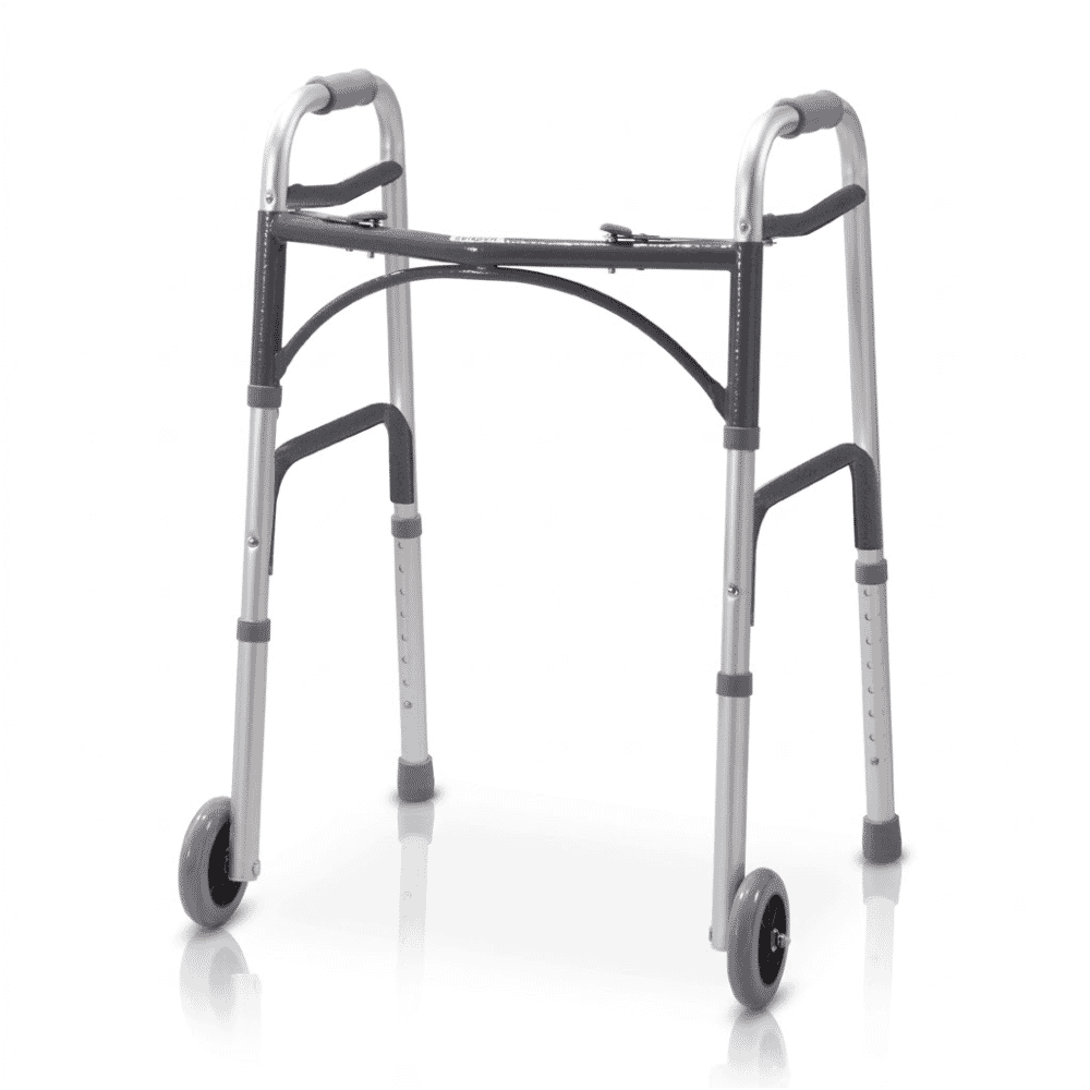 Folding Heavy Duty Walking Frame with Wheels