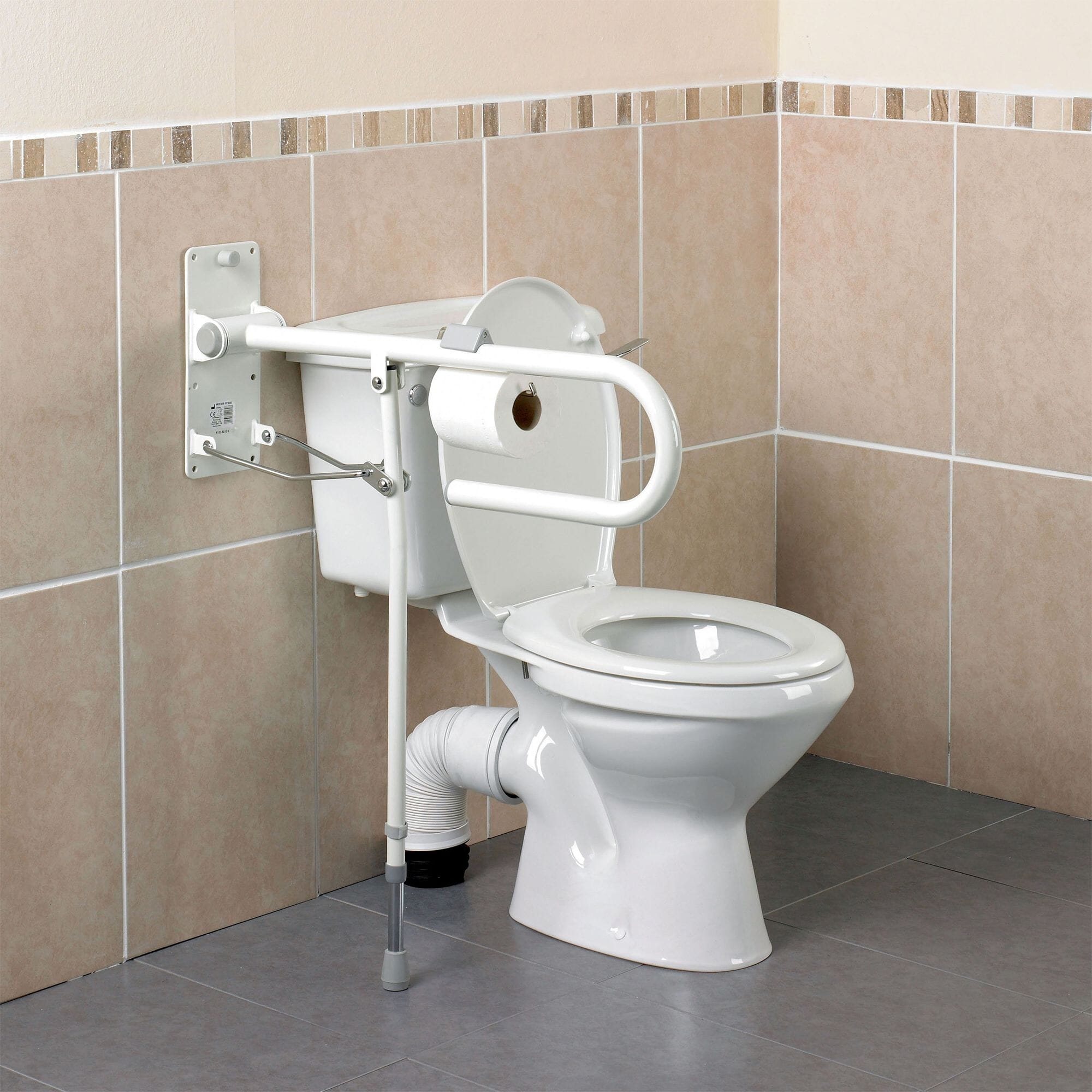 Folding Rail Devon Mkii Toilet Roll Holder