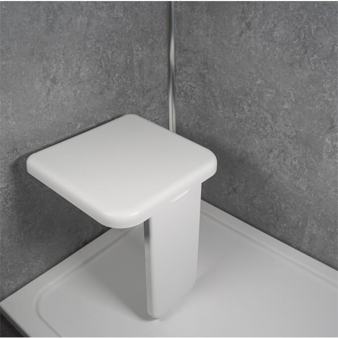 folding shower seat with leg 1