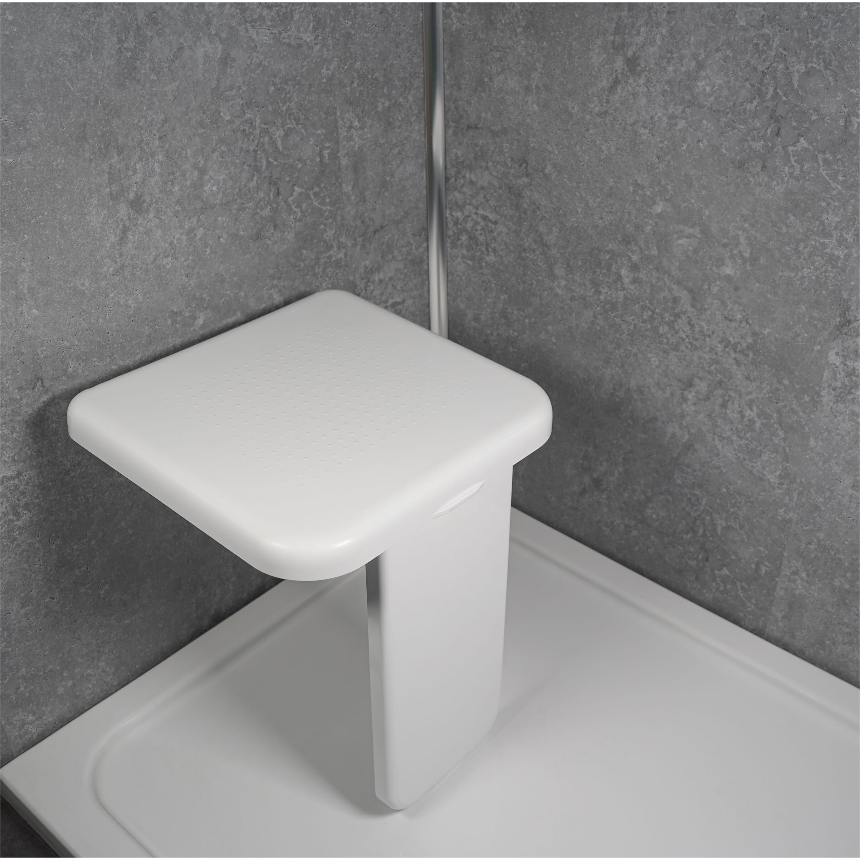 Folding Shower Seat with Leg