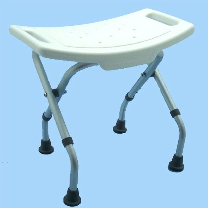 folding shower stool