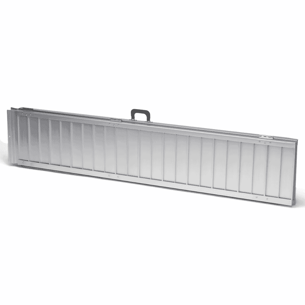 folding suitcase wheelchair ramp 6ft folded up