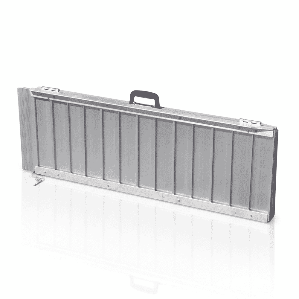 folding suitcase wheelchair ramps 4ft folded up