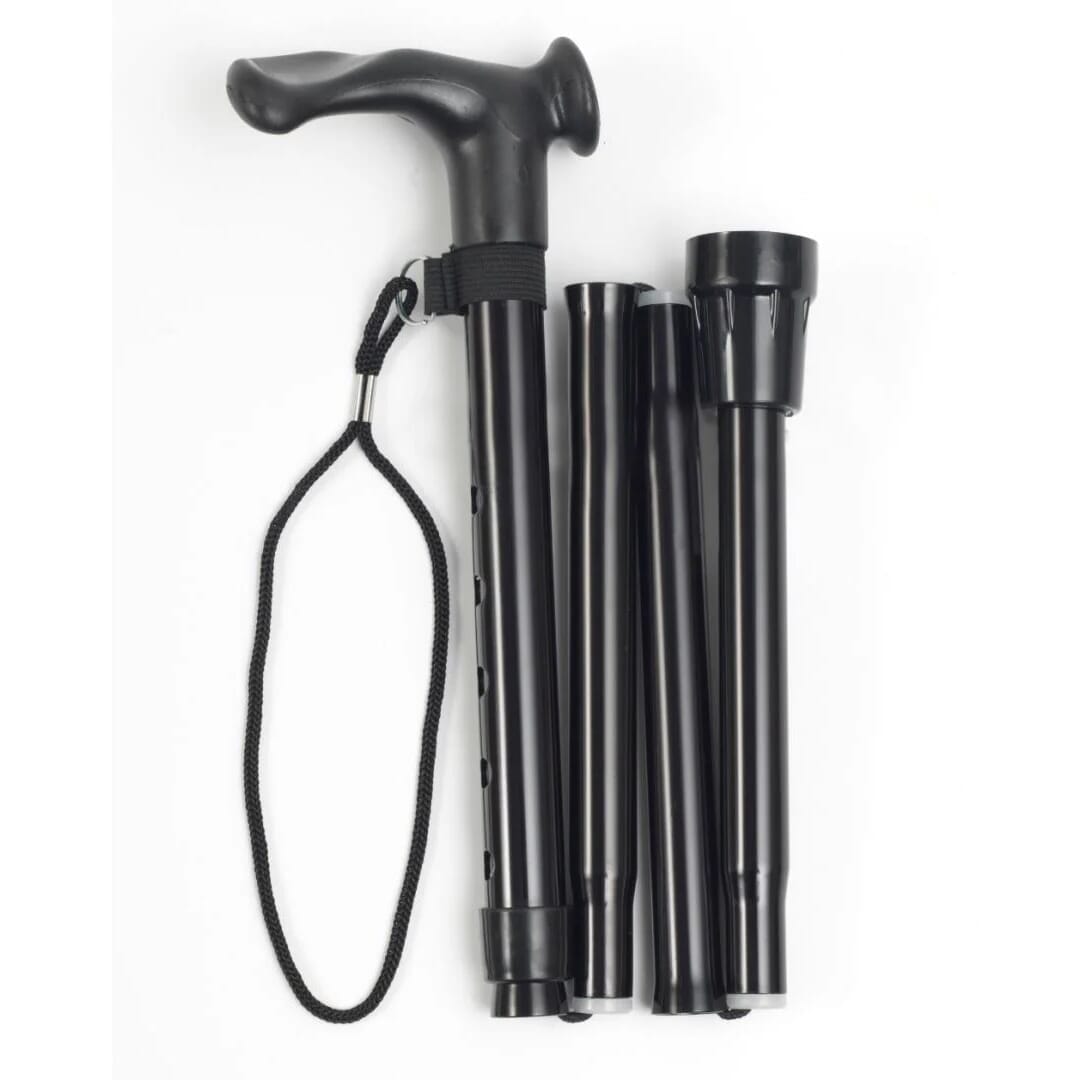 Folding Walking Stick With Fischer Handle