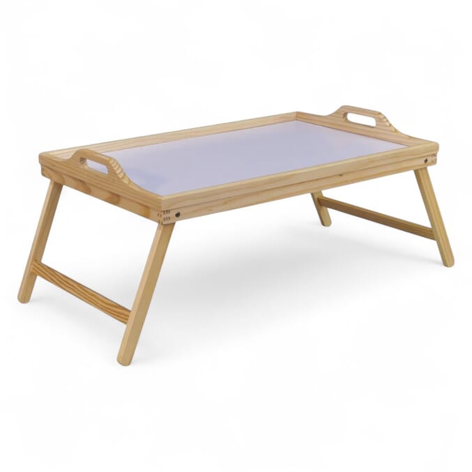 folding wooden bed tray