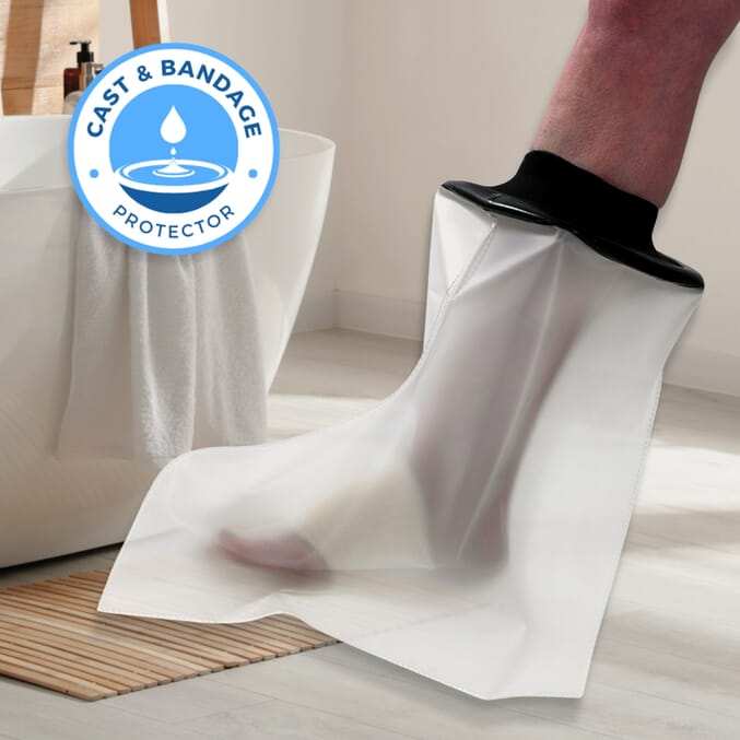 foot and ankle cast and bandage protector 1