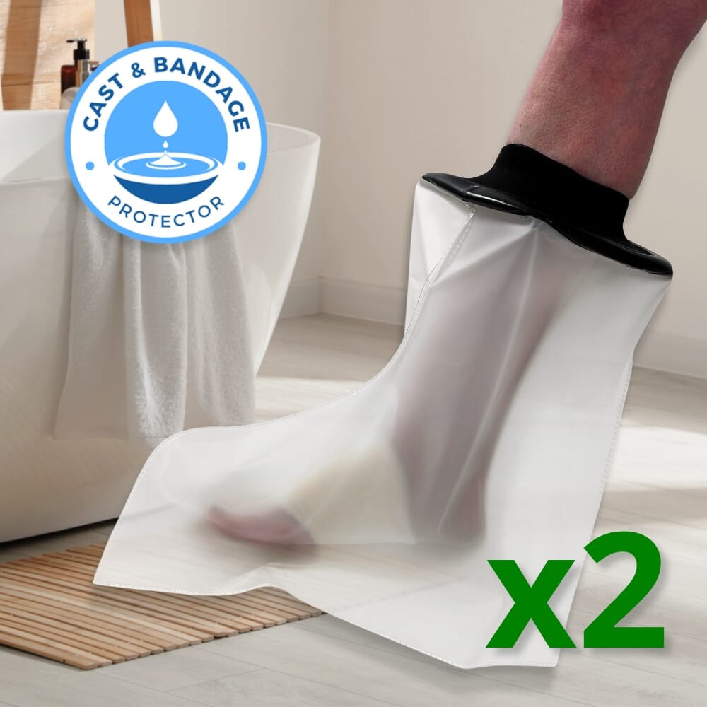 foot and ankle cast and bandage protectors pack of 2