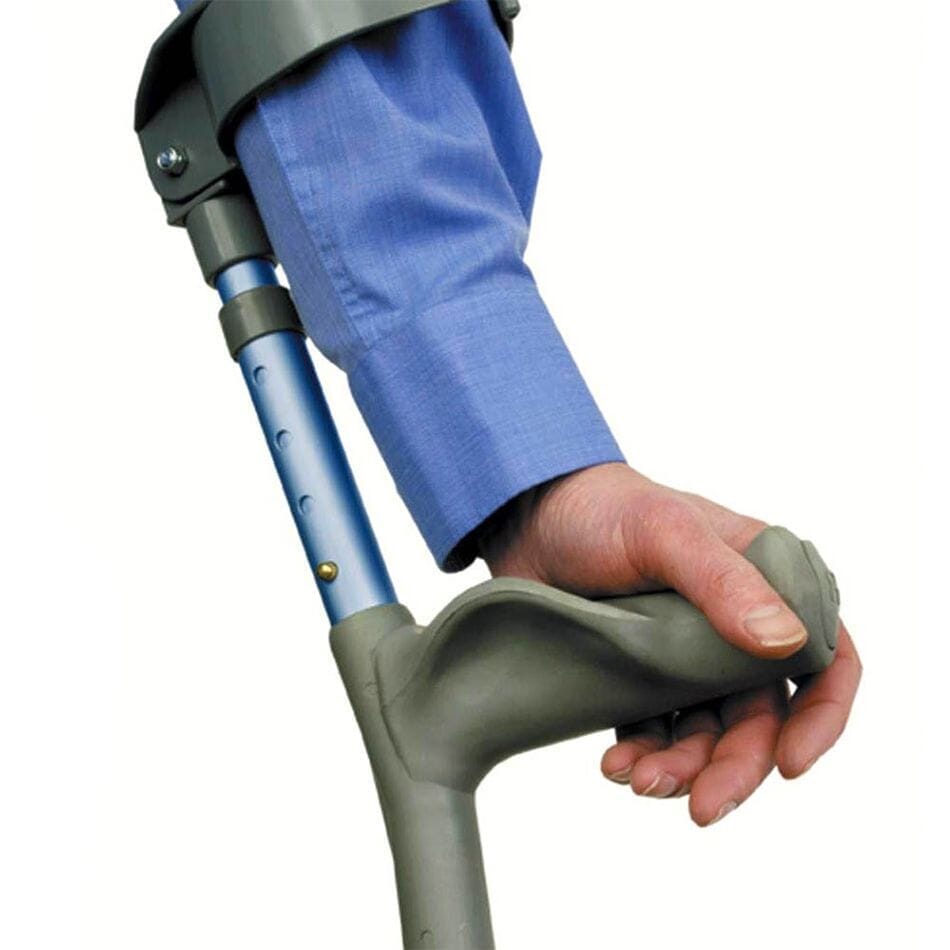 View ForeArm Crutches pair Blue information