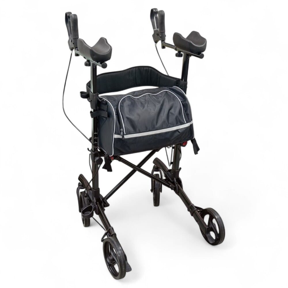 View Forearm Four Wheeled Rollator Black information