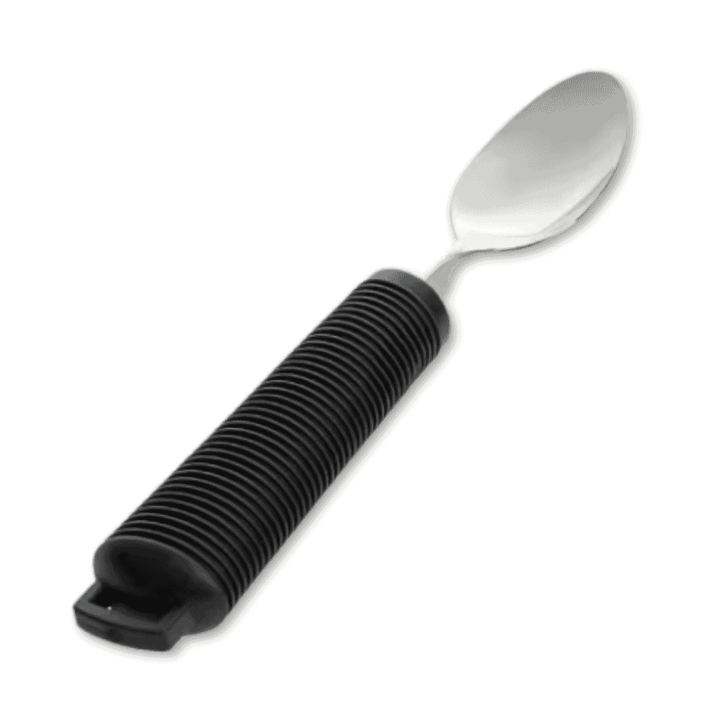 four piece cutlery set black spoon