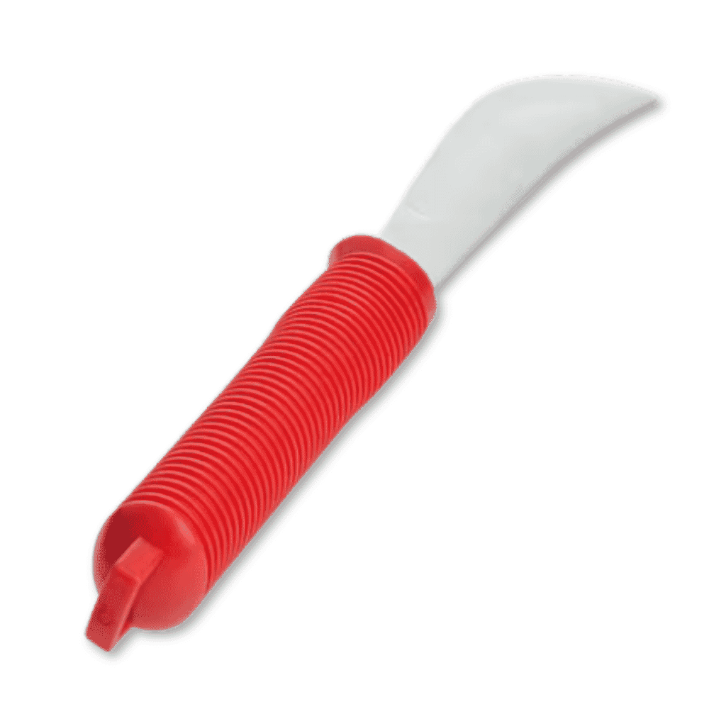 four piece cutlery set red knife