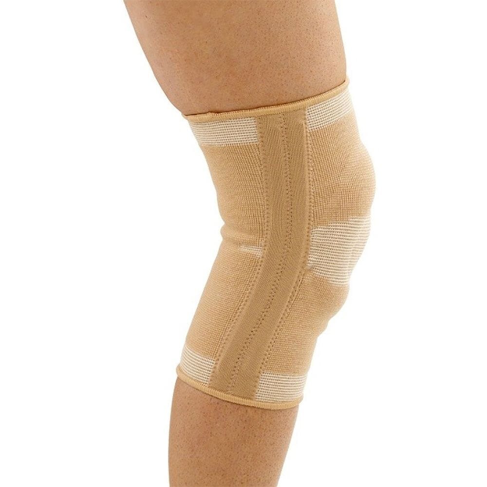 View Four Way Elastic Knee Support with Patella Ring Small information