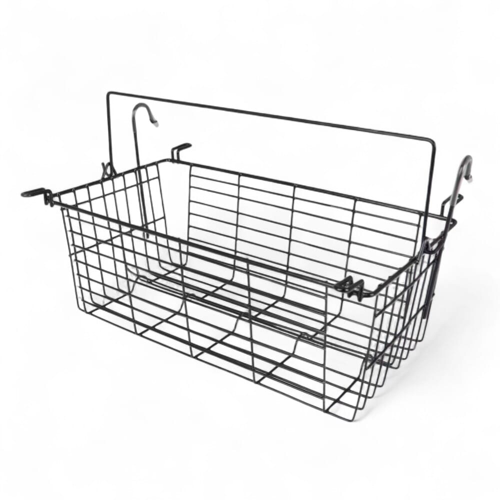 four wheel rollator basket handle