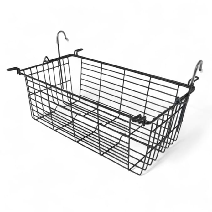 four wheel rollator basket