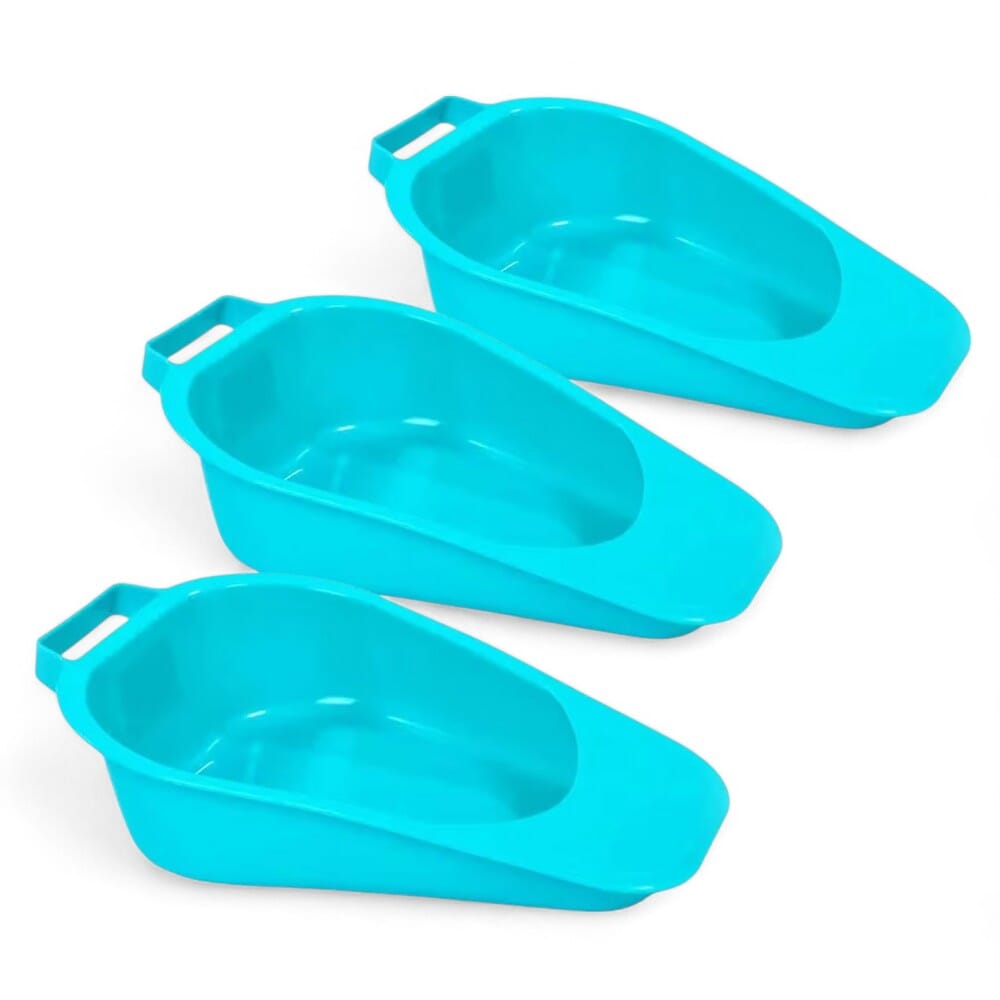 fracture bed pan pack of 3