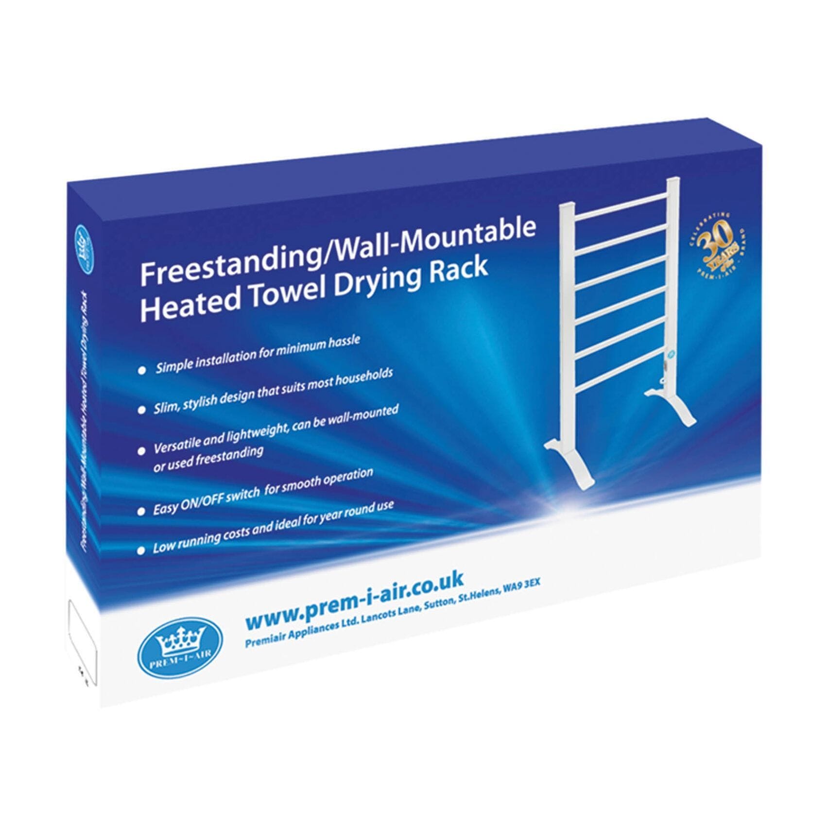 freestandingwall mountable heated towel drying rack1