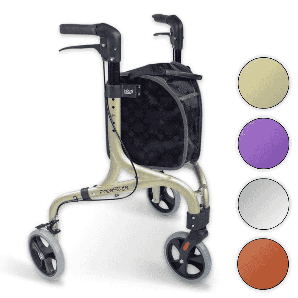 Freestyle Luxury 3 Wheel Rollator
