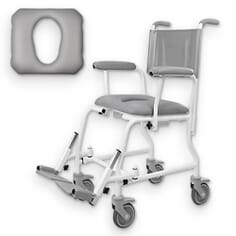 Freeway T40 Shower Chair with Cut Out Seat - Narrow - 44cm (17")