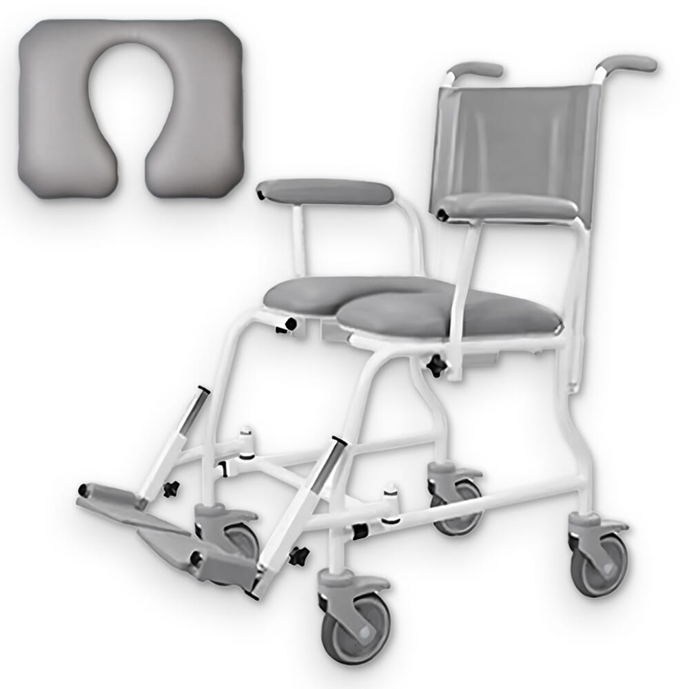 View Freeway T40 Shower Chair with Horseshoe Seat Standard 49cm 19 information