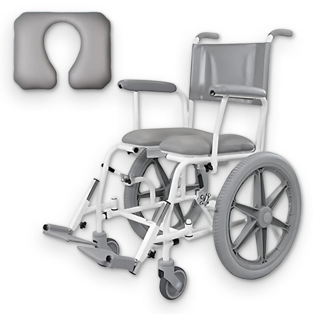 View Freeway T60 Shower Chair with Horseshoe Seat Wide 54cm 21 information