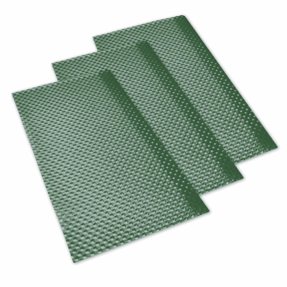 fridge drawer liner forest green pack of 3