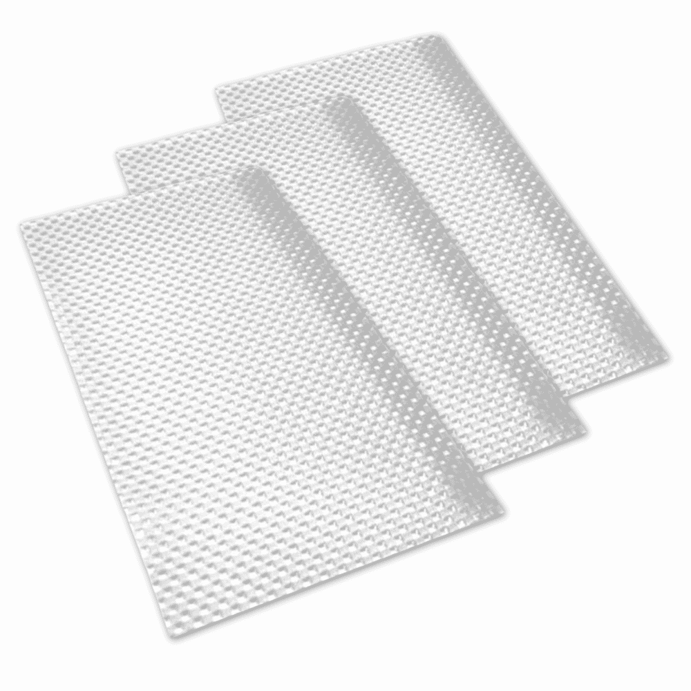 fridge drawer liner pearl white pack of 3