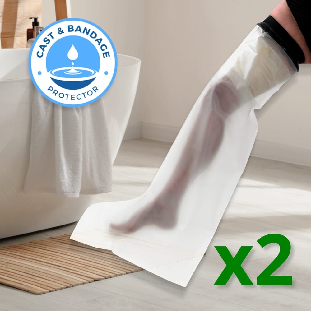 full leg cast and dressing protectors pack of 2