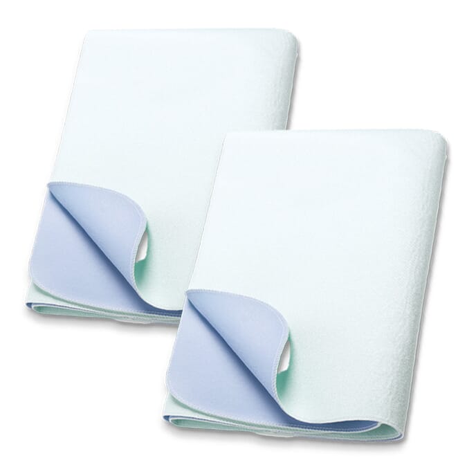 fusion washable bed pad pack of 2