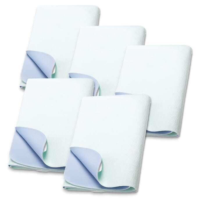 fusion washable bed pad pack of 5