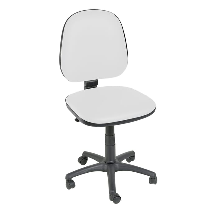 gas lift chair white