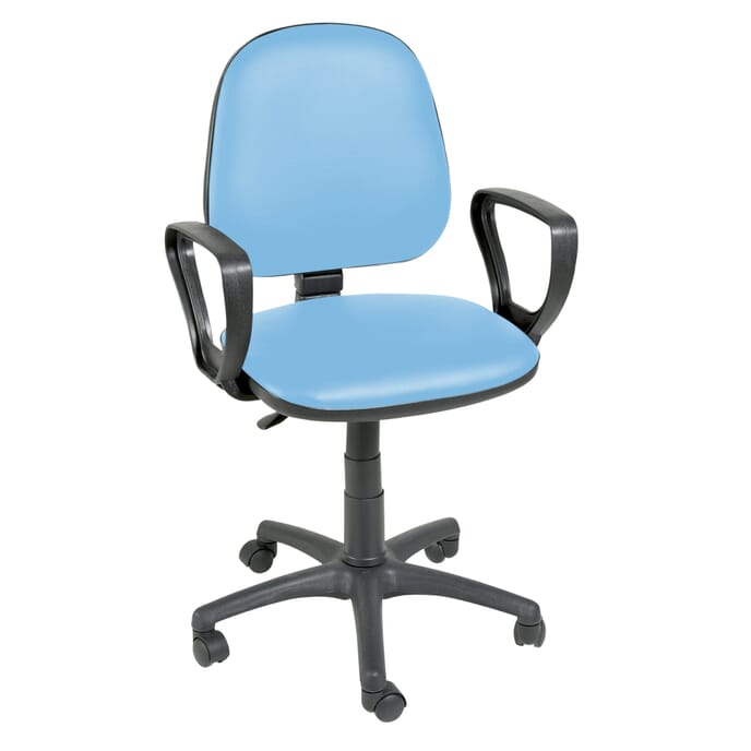 gas lift chair with arms lapis