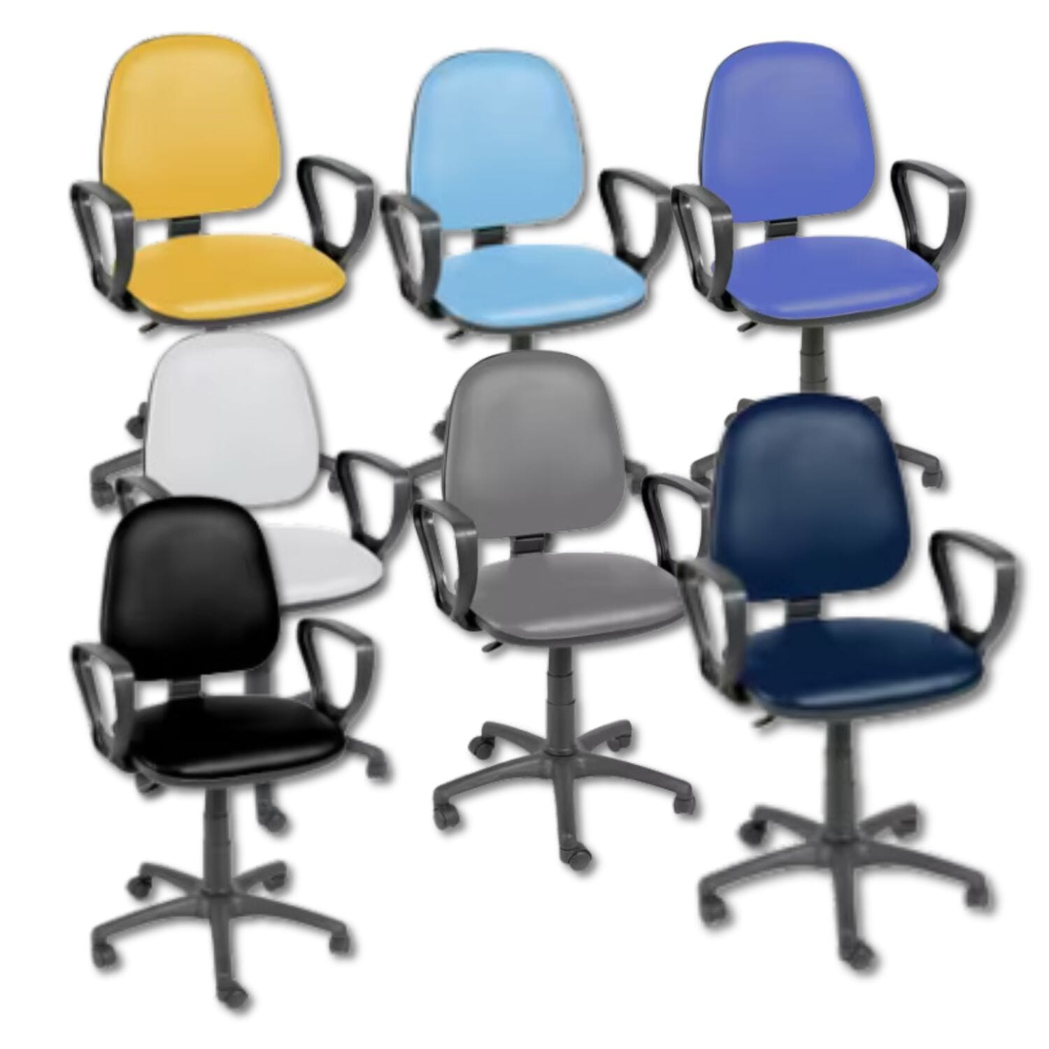 gas lift chair with arms