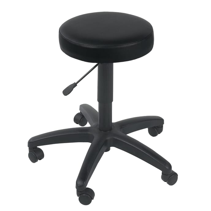 gas lift stool black