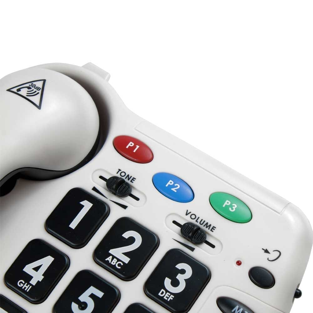 geemarc cl100 large button telephone lifestyle