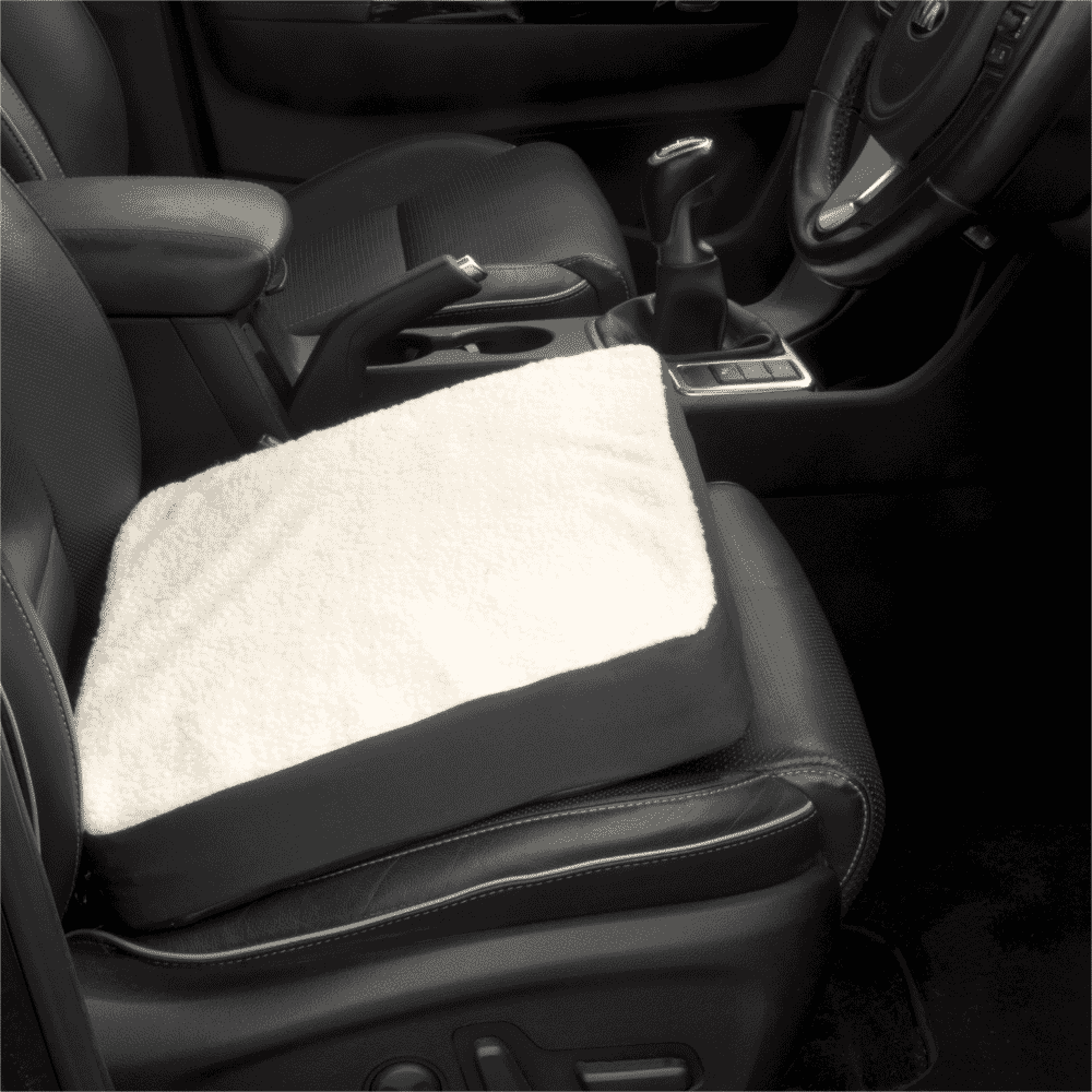 gel comfort wheelchair cushion in situ